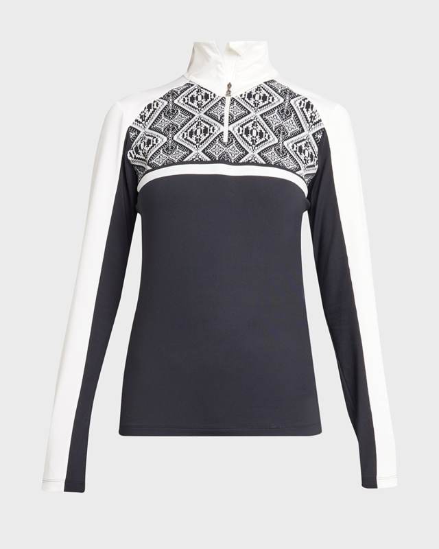 Elvira Quarter-Zip Ski Baselayer Top